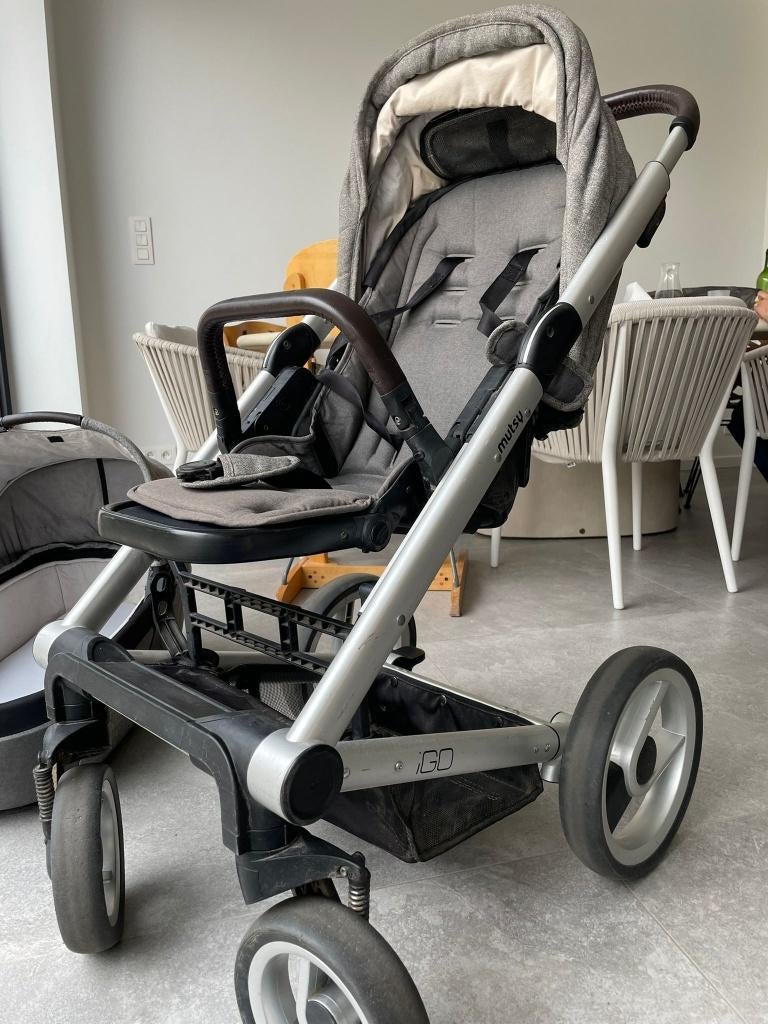 Poussette avec landeau et maxi cosi, Enfants & Bébés, Avec nacelle, Enlèvement, Utilisé, Poussette