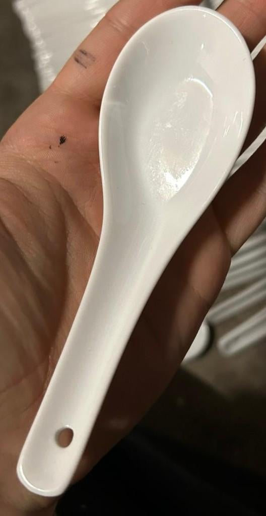 WITTE POTJES VOOR HAPJES, Ophalen