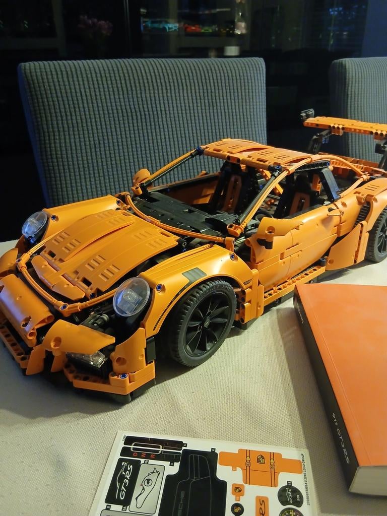 Lego technic 42056 Porsche 911 Gt3, Ophalen of Verzenden, Compleet, Lego, Technic