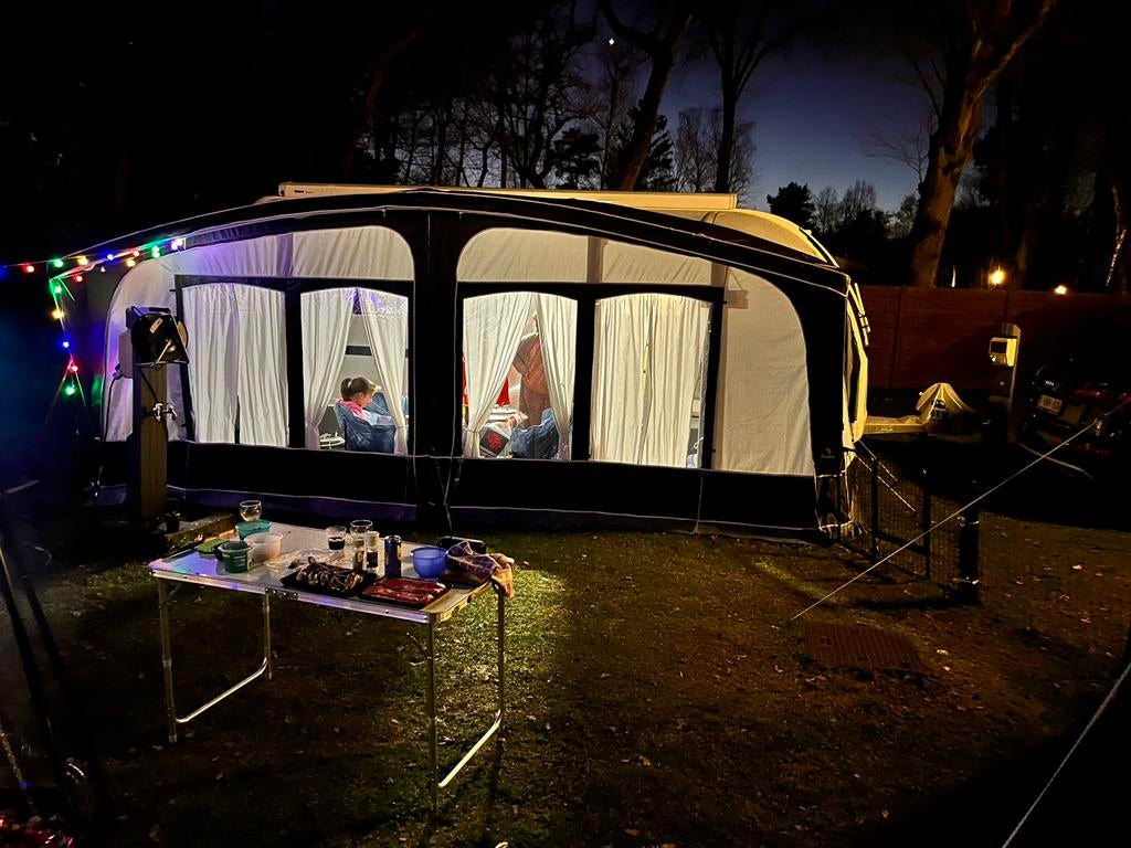 Dorema octavia air All seasans maat 15 te koop, Ophalen, Gebruikt, Ten Cate All Season 240g/m2, Dorema