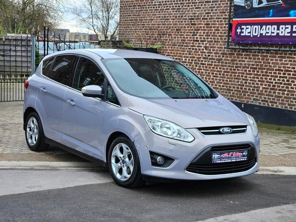 Ford C-Max 2011 1.6 95pk/132.000km/Titanium/1J Garantie, Auto's, Euro 5, Zwart, 1600 cc, Bedrijf