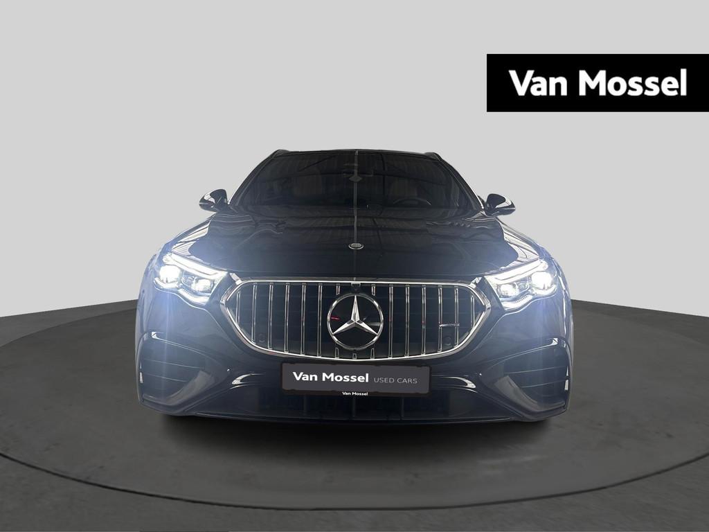 Mercedes-Benz E 53 AMG HYBRID 4MATIC+ Estate + PANO DAK + SU, Auto's, Mercedes-Benz, Automaat, Stof, Gebruikt, Plug-in hybride