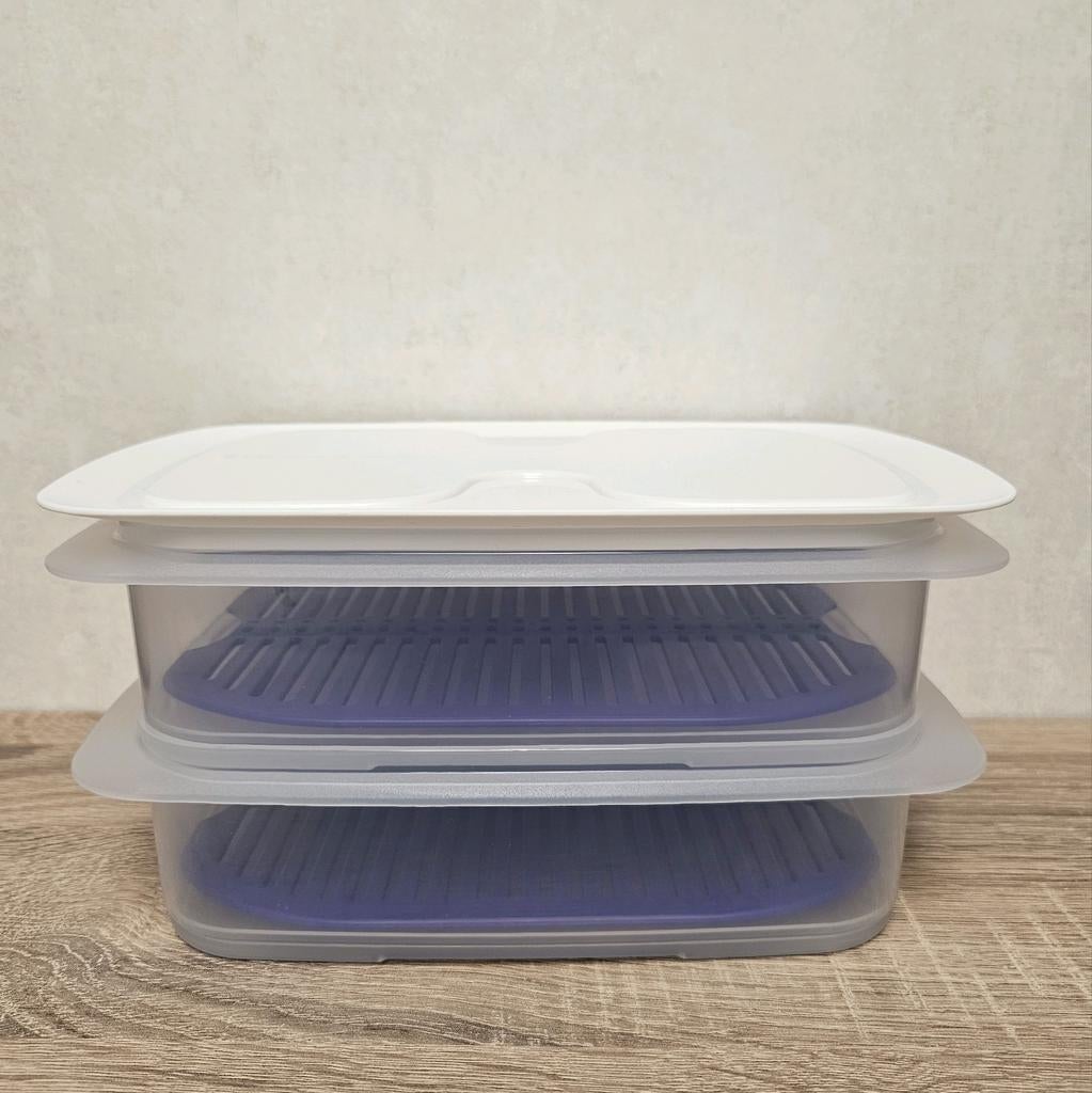 Ensemble de plateaux empilables Tupperware, Maison & Meubles, Cuisine| Tupperware, Enlèvement ou Envoi, Neuf