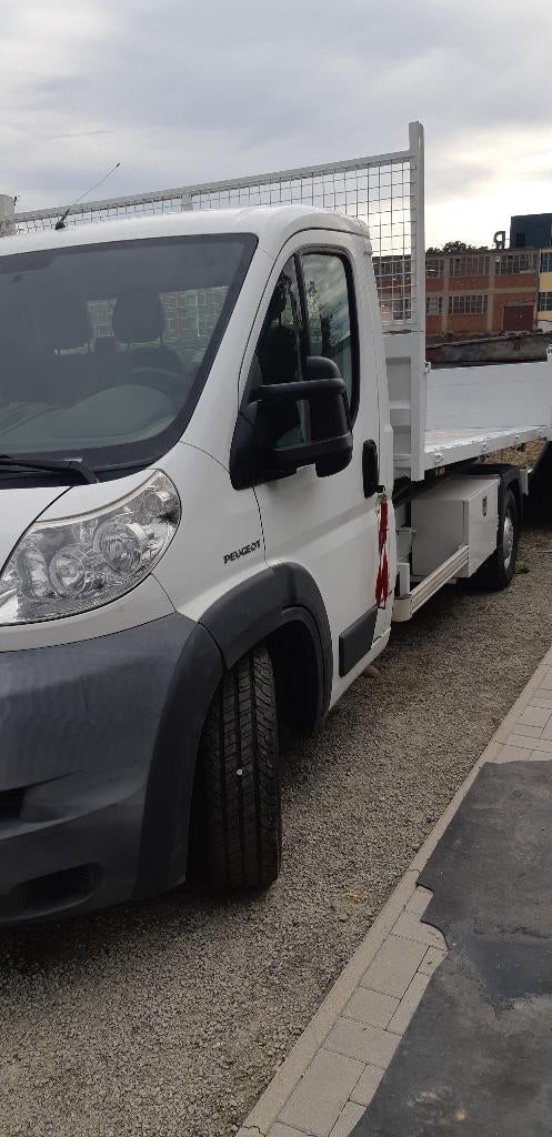 BENNE PEUGEOT BOXER 3000 CC/35000 KM ! ! ! ! //2010, Autos, Camions, Particulier, Diesel, Euro 4, Enlèvement