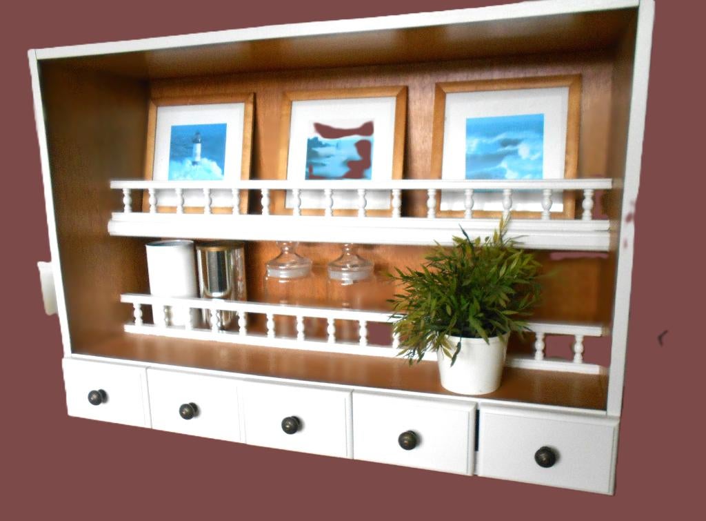 URGENT !! MEUBLE ETAGERES / TIROIRS, Maison & Meubles, Enlèvement, Utilisé