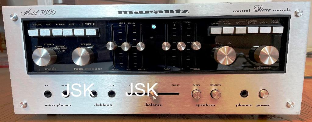 Marantz 3600 Voorversterker — zeer goede staat - (1975-78), Audio, Tv en Foto, Versterkers en Ontvangers, Ophalen, Gebruikt, Stereo