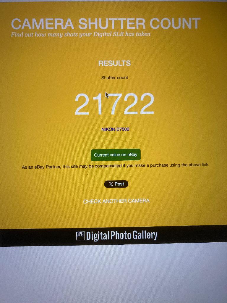 Nikon D7500, Enlèvement, Comme neuf, Reflex miroir, Nikon