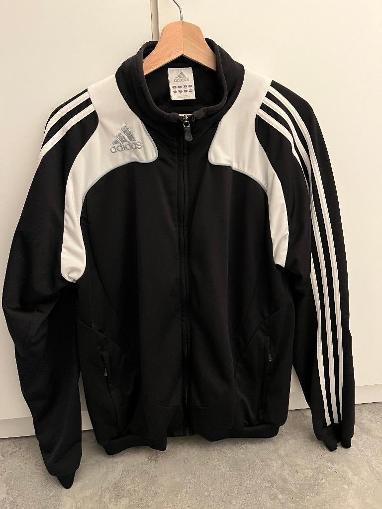 Adidas trainingsvest zwart M, Ophalen, Maat 48/50 (M), Zwart