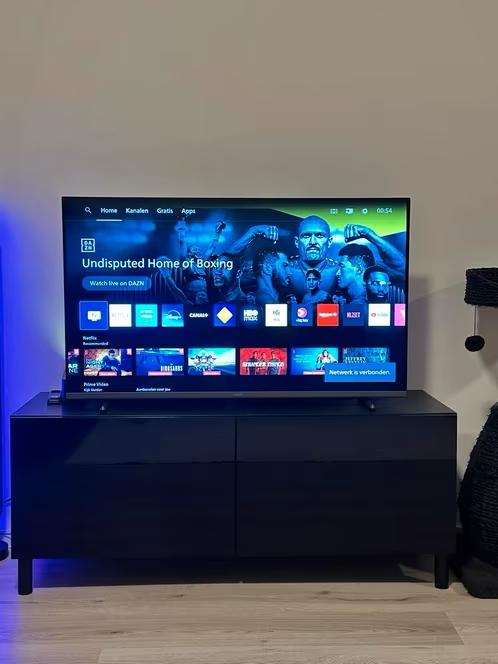 Philips Smart 4K UHD 50 inch met Ambilight spotprijs, Audio, Tv en Foto, Televisies, Zo goed als nieuw, LED, 100 cm of meer, 4k (UHD)
