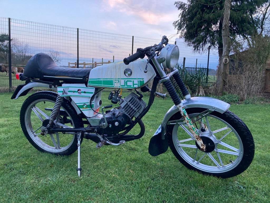 Puch Borrasca, Fietsen en Brommers, Ophalen