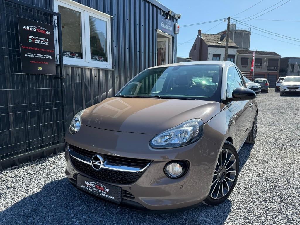 Opel Adam 1.0 Turbo/ Ecran tactil/ Volant et Siège CH/ CT OK, Boîte manuelle, Entretenue par le concessionnaire, Beige, Commande vocale