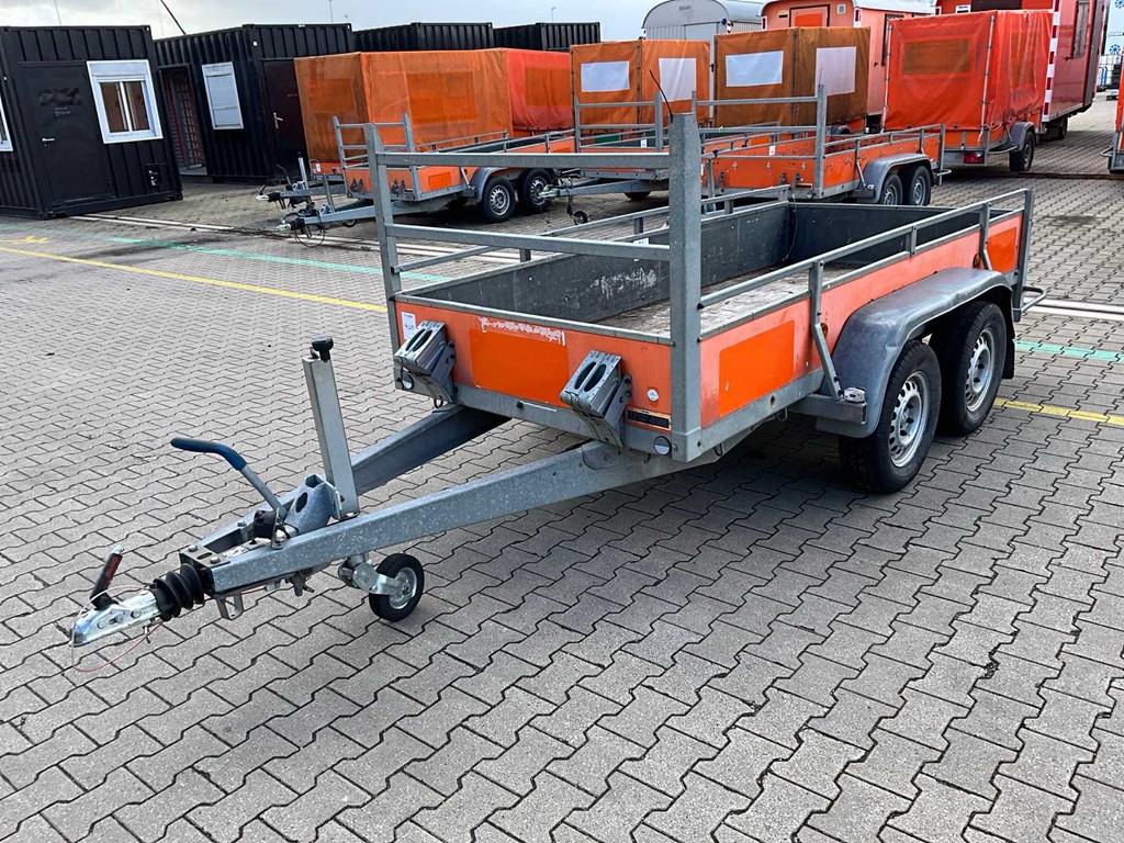 2015 Atec EB2 2-1 Dubbelas aanhangwagen, Gebruikt