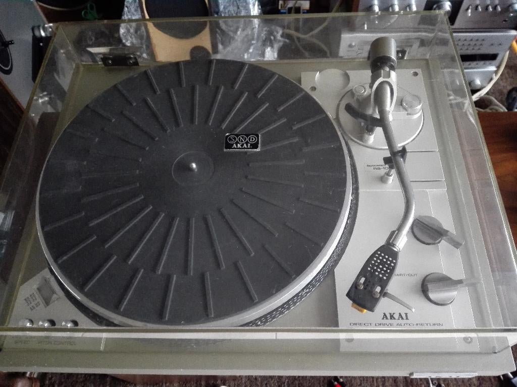 AKAI AP-206C /DD motor/, Audio, Tv en Foto, Platenspelers, Ophalen, Gebruikt, Pitch-regelaar, Platenspeler