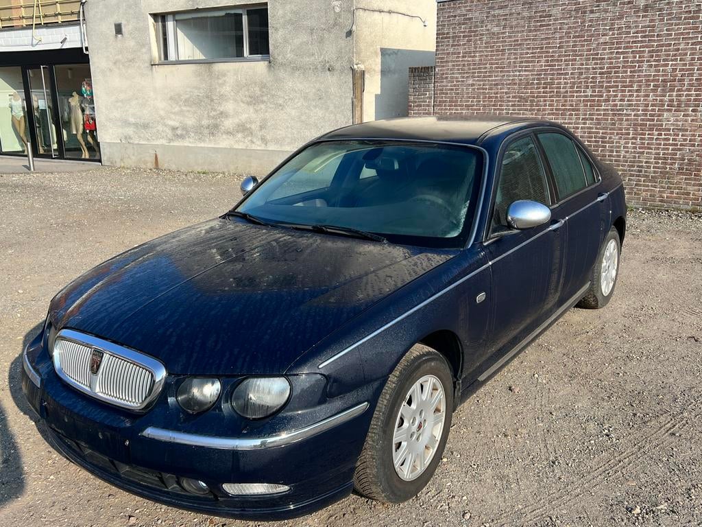 Rover 75 2.0 Diesel 2003 export, Auto's, Rover, 4 deurs, 4 cilinders, Blauw, Leder