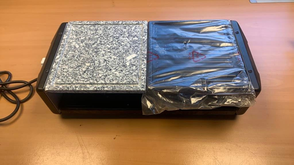 Steengril Altic kliver bc-1008, Elektronische apparatuur, Grillplaten, Ophalen, Zo goed als nieuw, Steengrill