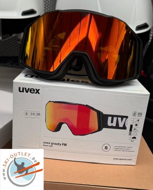 Les lunettes de ski UVEX Gravity FM = 59,99€ @Ski -Outlet, Neuf, Autres marques, Enlèvement, Ski