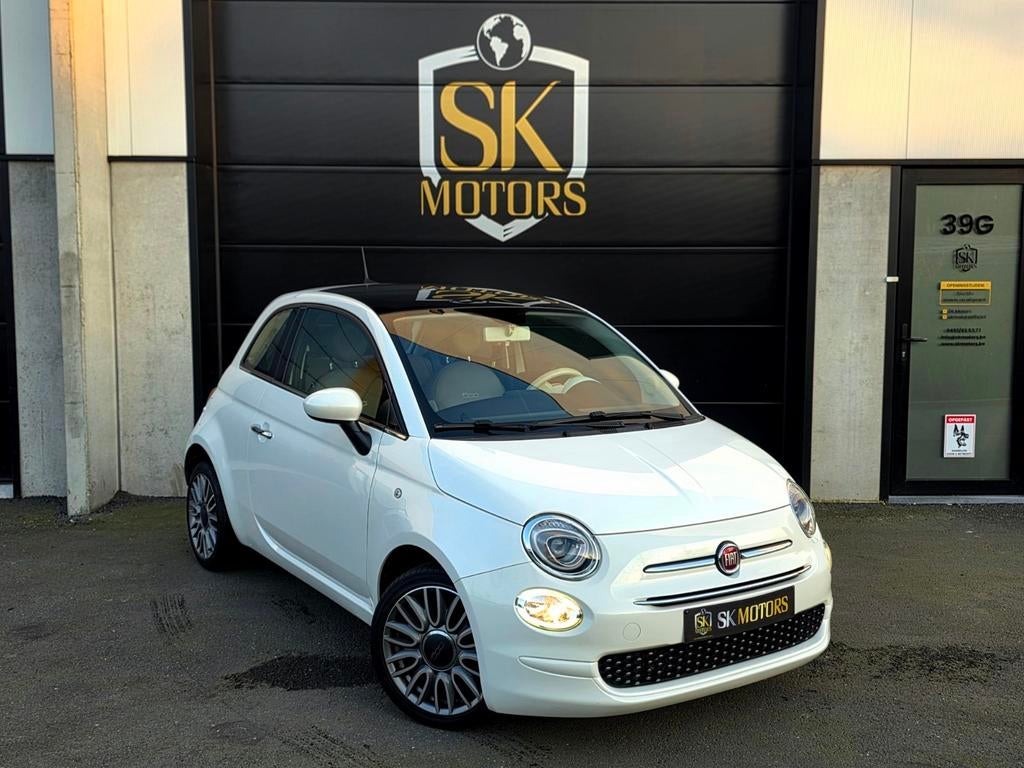 500 Facelift 0.9T 80PK Pano Leder GPS Cruise Full + Garantie, Auto's, Fiat, Voorwielaandrijving, Euro 6, USB, 875 cc