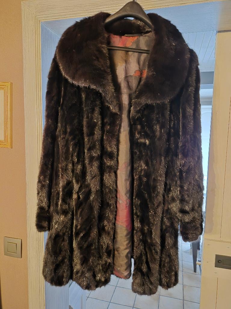 Echte bontjas en sjaal in bont, Kleding | Dames, Mutsen, Sjaals en Handschoenen, Ophalen, Zo goed als nieuw, Sjaal