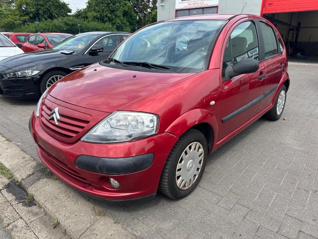 Citroen C3 1.4 benzine 2004 153000 km, Auto's, Citroën, Bedrijf, Handgeschakeld, Rood, C3