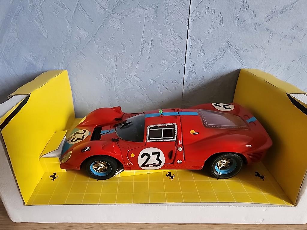 Ferrari 412 P de 1967 1/18, Enlèvement, Neuf, Voiture, Autres marques