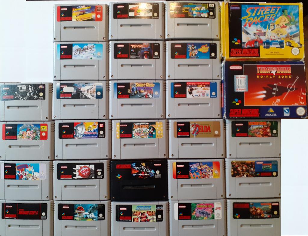 nintendo super nintendo games!!!!!!!!!, Games en Spelcomputers, Ophalen of Verzenden, Gebruikt