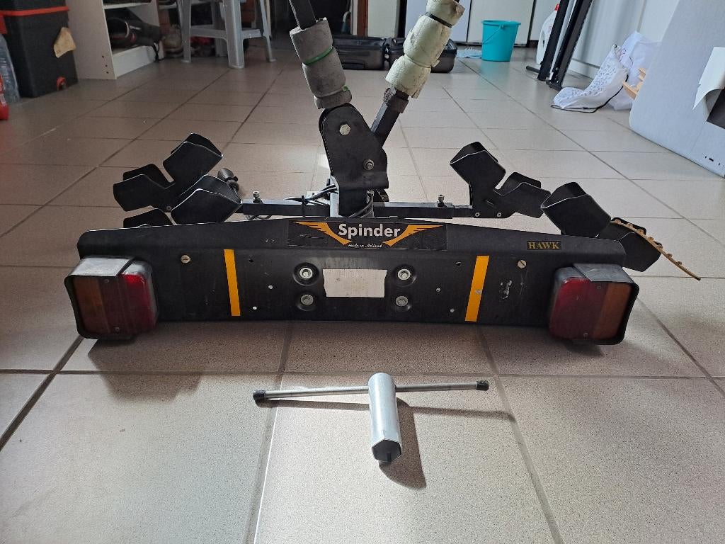 Fietsendrager, Ophalen, 2 fietsen, Gebruikt, Trekhaakdrager