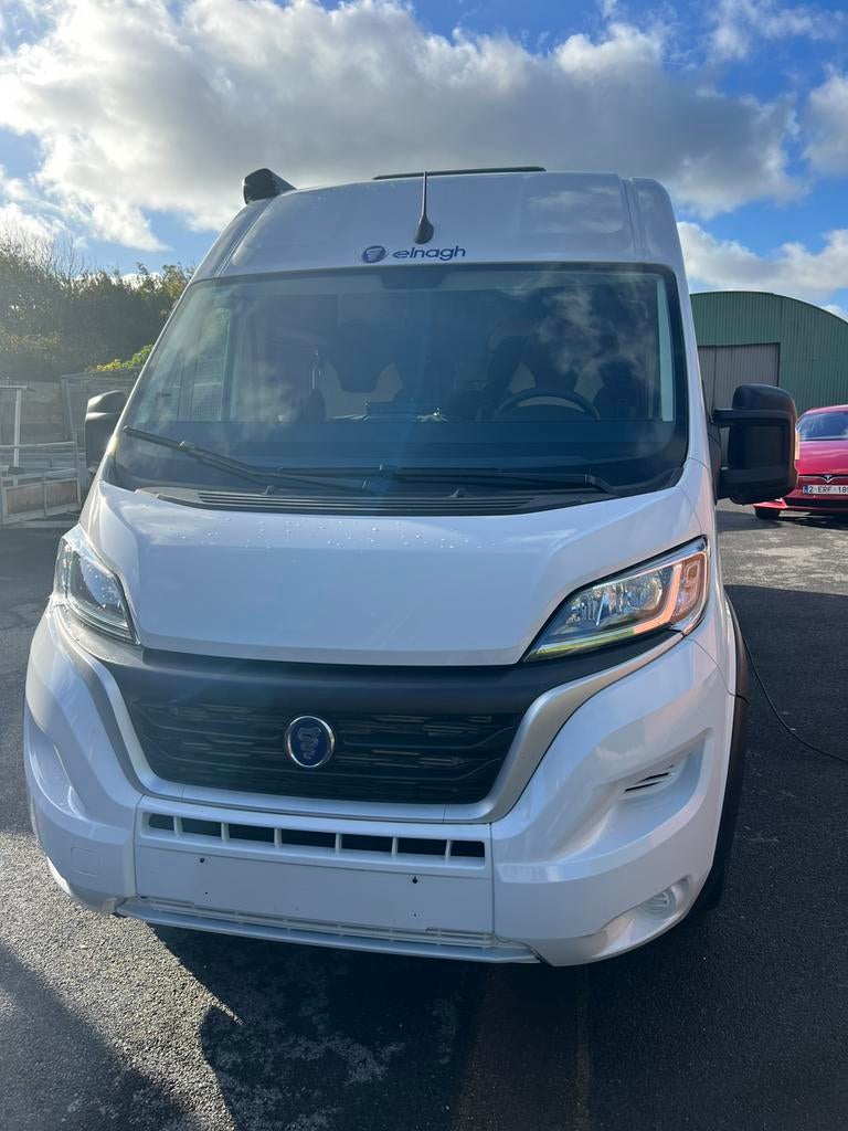 Fiat Ducato Elnagh Campervan als nieuw +_ 3500km, Caravans en Kamperen, Automaat, Chemisch toilet, Buscamper of Camperbus, Fiat