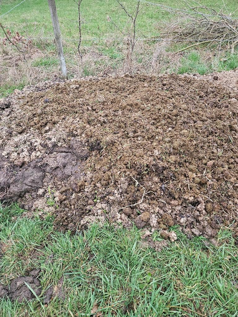 GRATIS paarden mest, Tuin en Terras, Ophalen, Mest