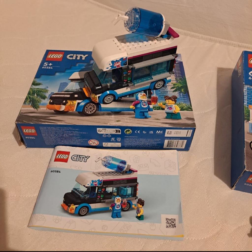 LEGO City 60384 IJsbus – Compleet met minifiguren, Ophalen, City, Lego, Zo goed als nieuw