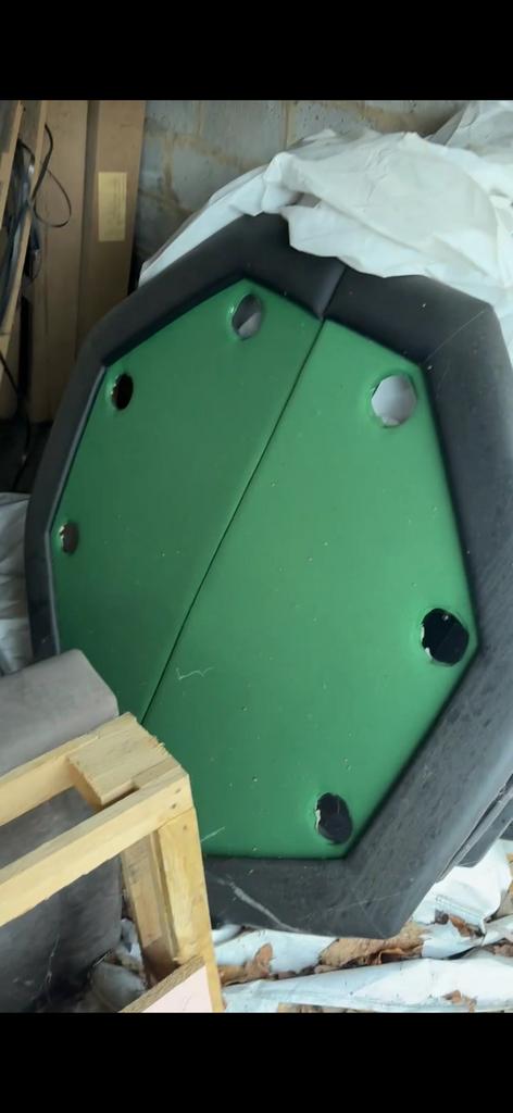 Pokertafel, Ophalen, Zo goed als nieuw