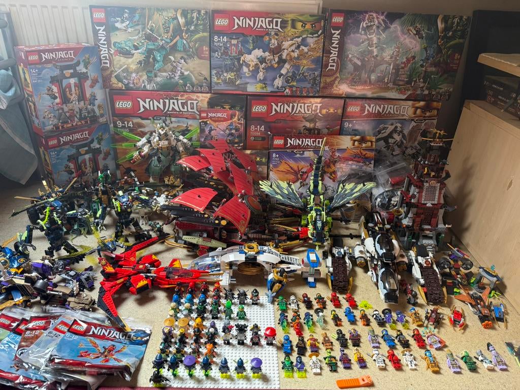 Lot de sets Lego Ninjago pour retraités, Enlèvement, Comme neuf, Ensemble complet, Lego