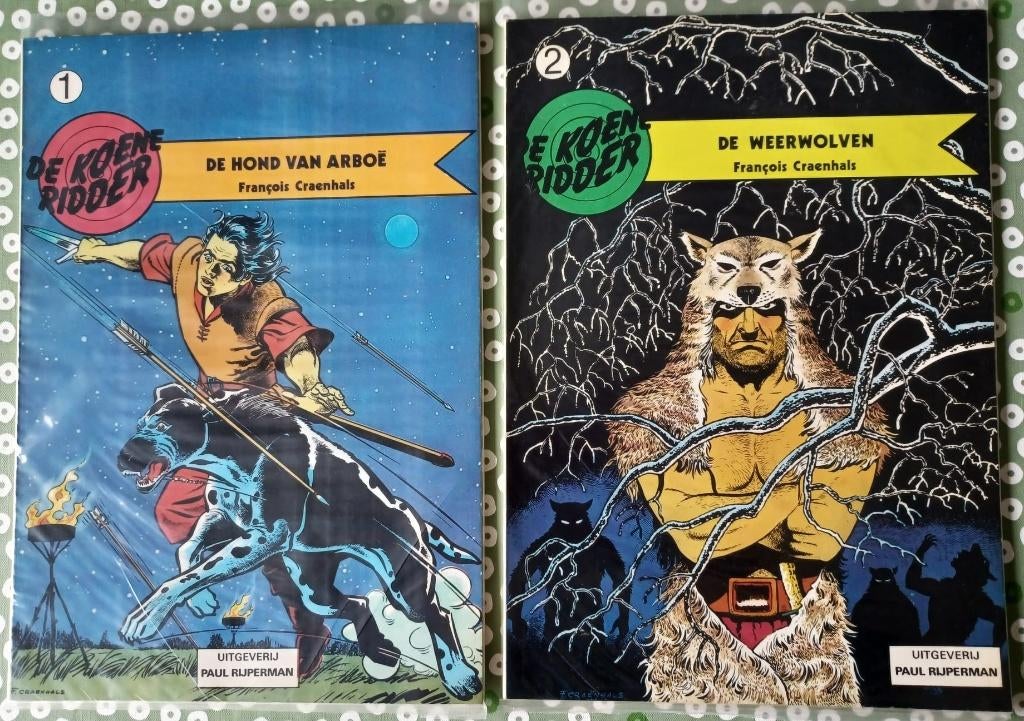 De koene ridder 1 en 2., Boeken, Stripverhalen, Ophalen of Verzenden