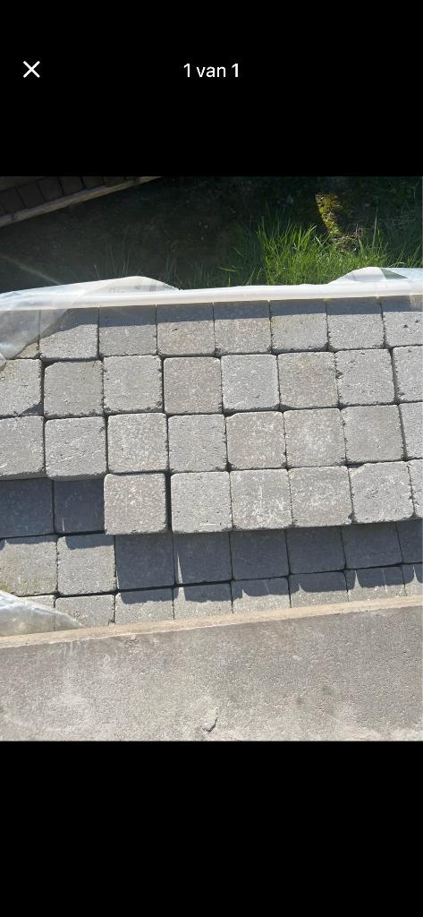 Betonklinkers 10x10, Ophalen, Klinkers, Nieuw, Minder dan 5 m²