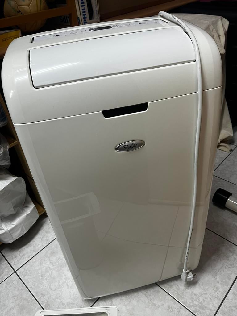 Mobiele airco Whirlpool, Enlèvement, Comme neuf, Climatiseur mobile, Télécommande