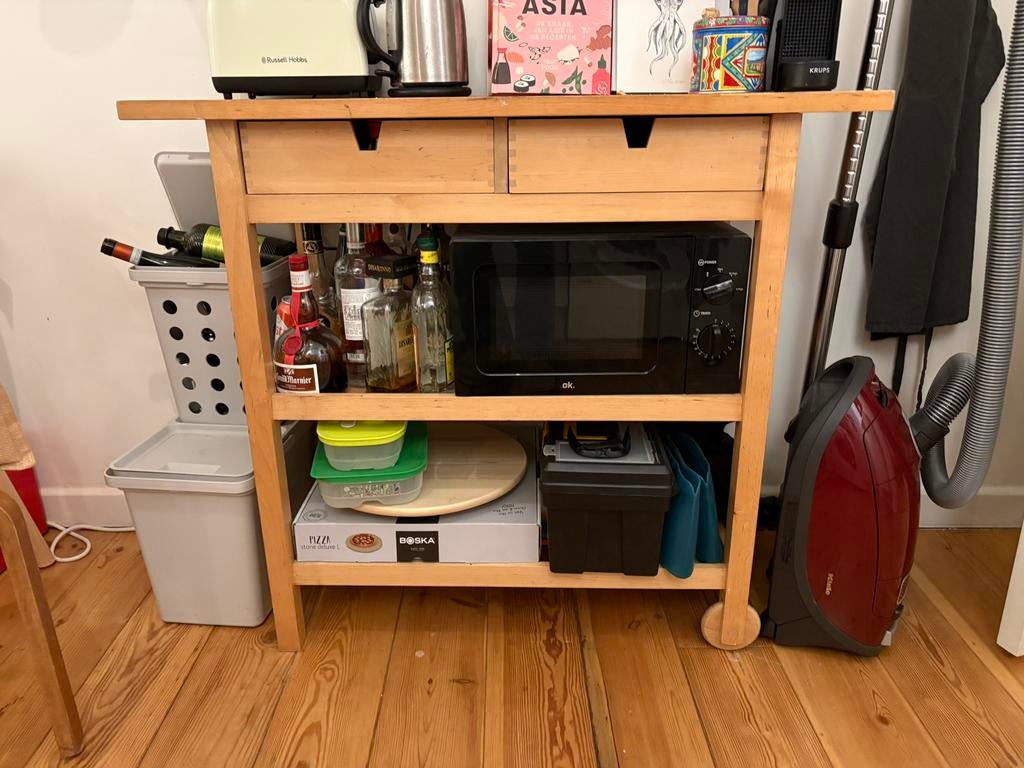 Desserte Ikea - keukeneilend, Ophalen, Gebruikt, 25 tot 50 cm, 50 tot 100 cm