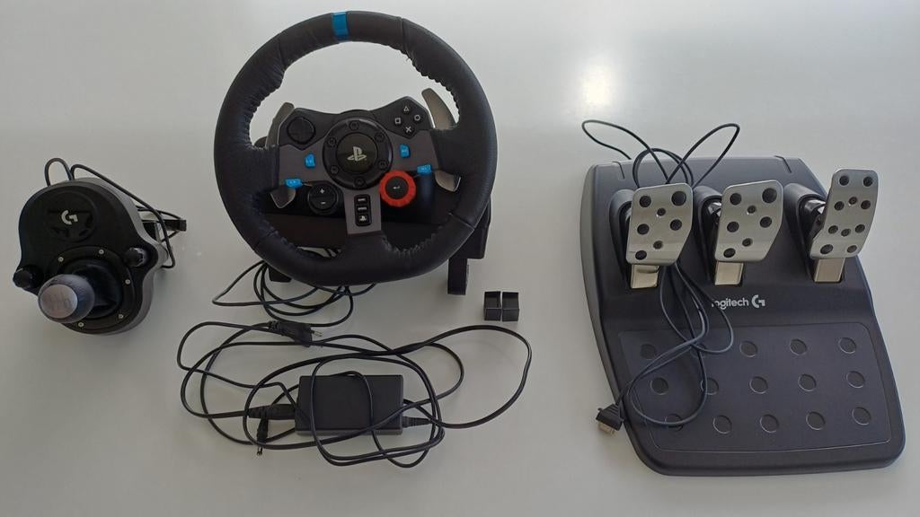 Logitech G29 set + WRC 10, Ophalen, Gebruikt, Overige genres