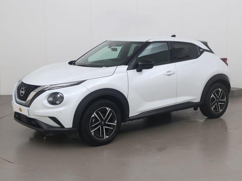 Nissan Juke 1.0 dig-t n-connecta 114 AT, Auto's, Nissan, Automaat, Gebruikt, Wit, Bedrijf