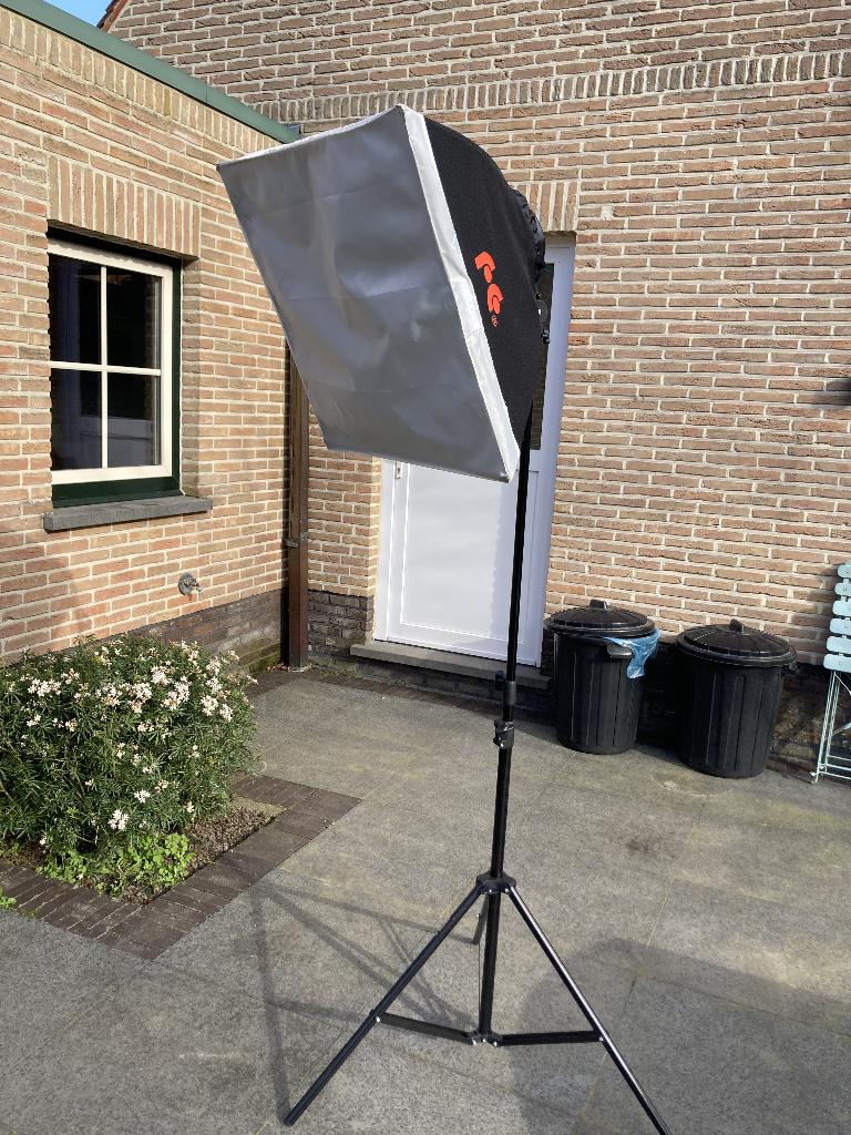 Falcon Eyes LHD-B628 daglichtlamp + softbox + statief, Ophalen, Gebruikt, Overige typen