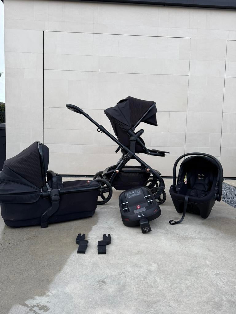 Silver cross Pioneer Eclipse + autostoel + isofix maxi cosi, Enfants & Bébés, Enlèvement, Comme neuf