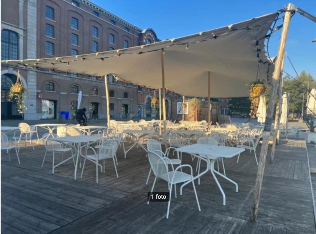 terras meubilair horeca, Ophalen, Gebruikt, Meubilair