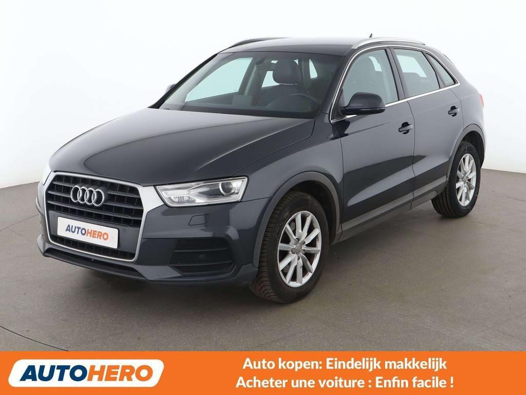 Audi Q3 1.4 TFSI (bj 2018), Auto's, Voorwielaandrijving, Zwart, Leder, 1395 cc