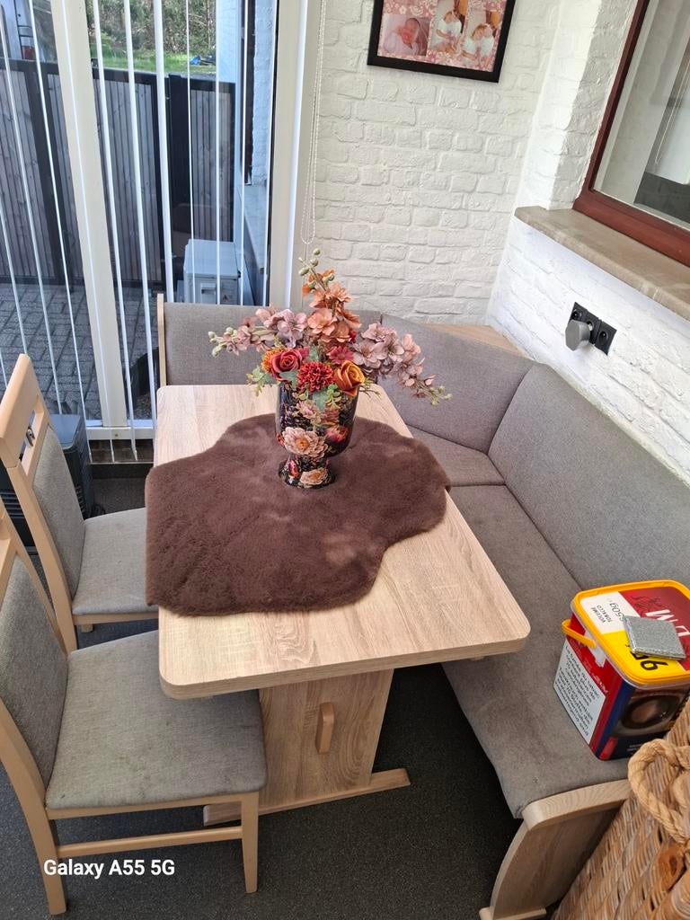 Hoekbank, Tuin en Terras, Ophalen of Verzenden