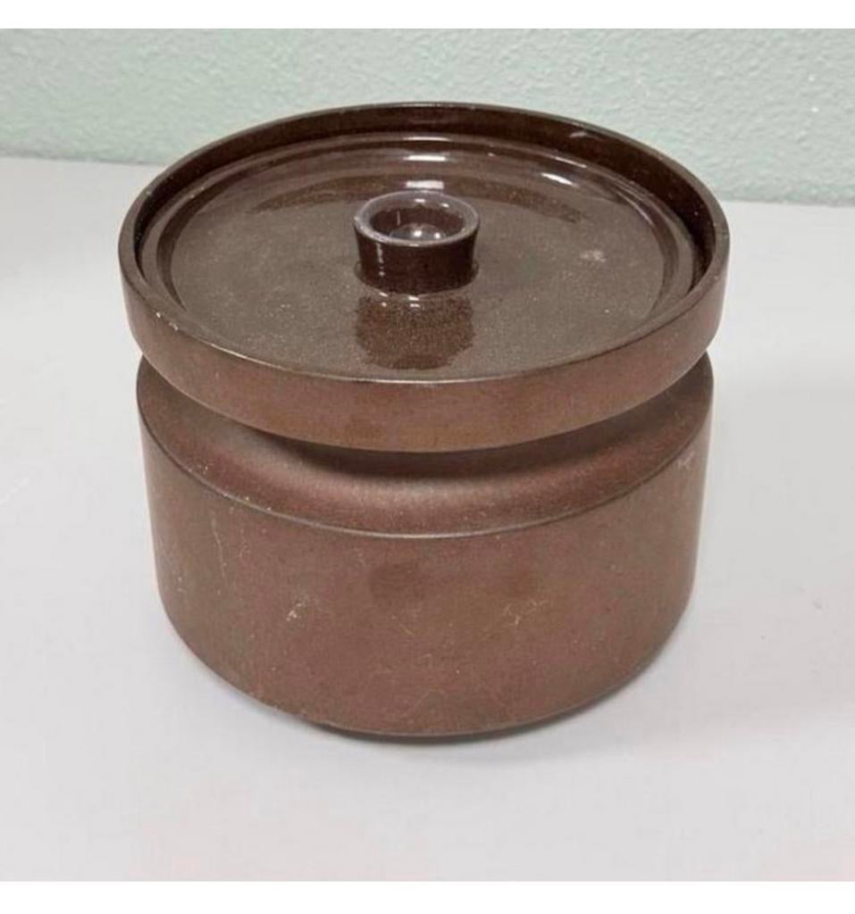 Couvre-plat de four ancien Kilta Arabia Finland 1965 brun, Enlèvement ou Envoi