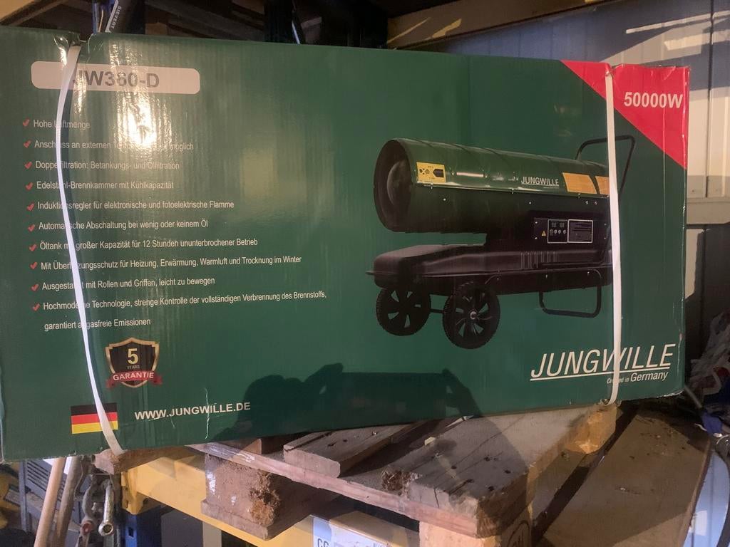 Industriële bouwdroger, Doe-het-zelf en Bouw, Ophalen, Nieuw