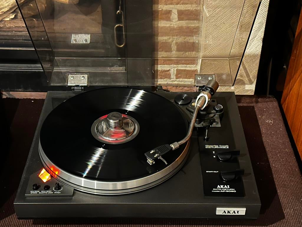 Platenspeler Akai direct drive, Audio, Tv en Foto, Platenspelers, Ophalen, Zo goed als nieuw, Platenspeler, Akai