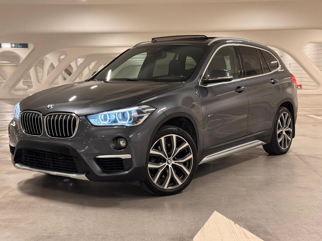 Bmw x1 xdrive 2.0i, Autos, BMW, Particulier, X1, Essence, Euro 6, SUV ou Tout-terrain, 5 portes, Automatique, Argent ou Gris, Noir