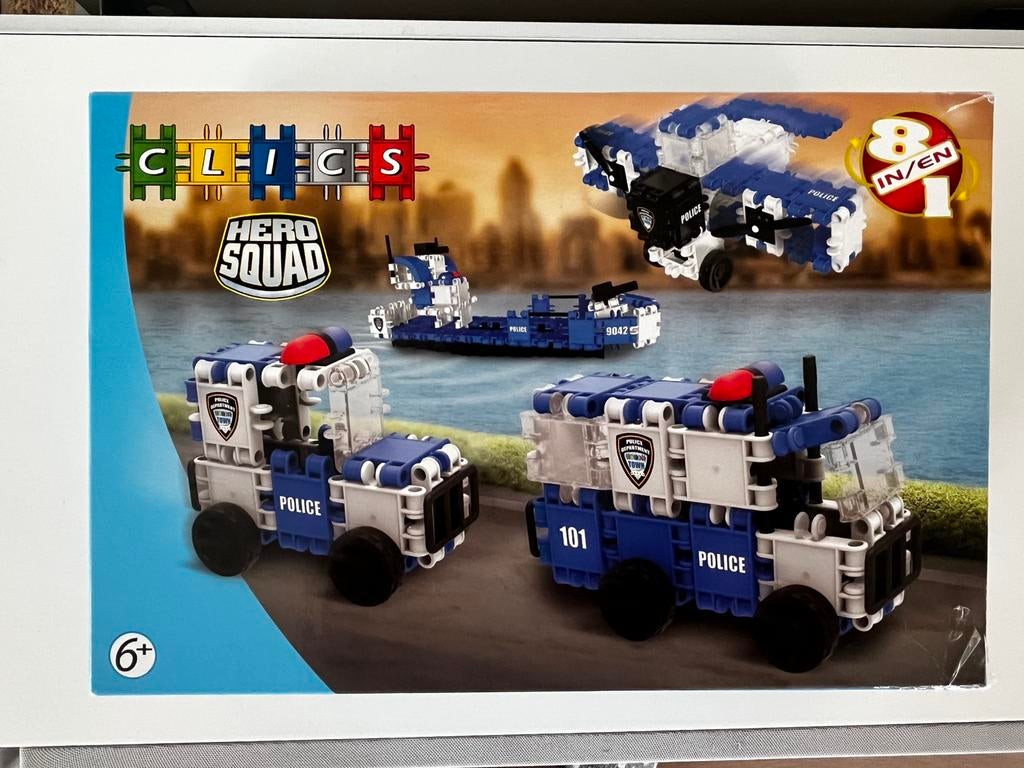 Clics hero squad politie 6+, Enfants & Bébés, Jouets | Blocs de construction, Enlèvement ou Envoi