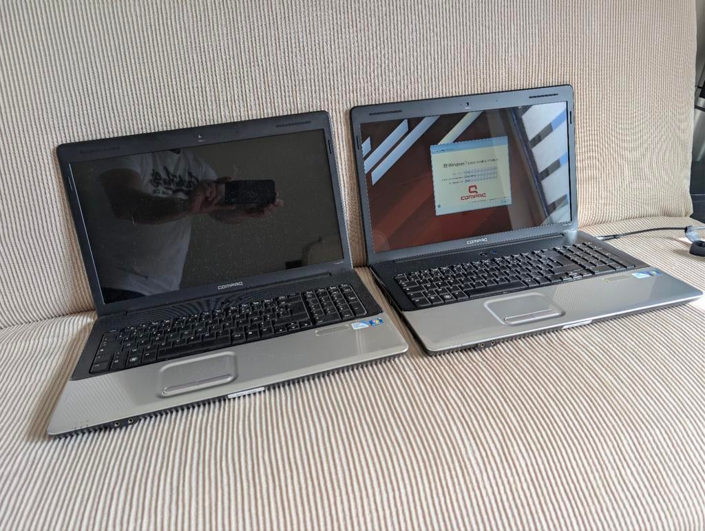 Lot 2 PC Portables Compaq (HP) – Idéal Petit Budget, Informatique & Logiciels, Ordinateurs portables Windows, Enlèvement