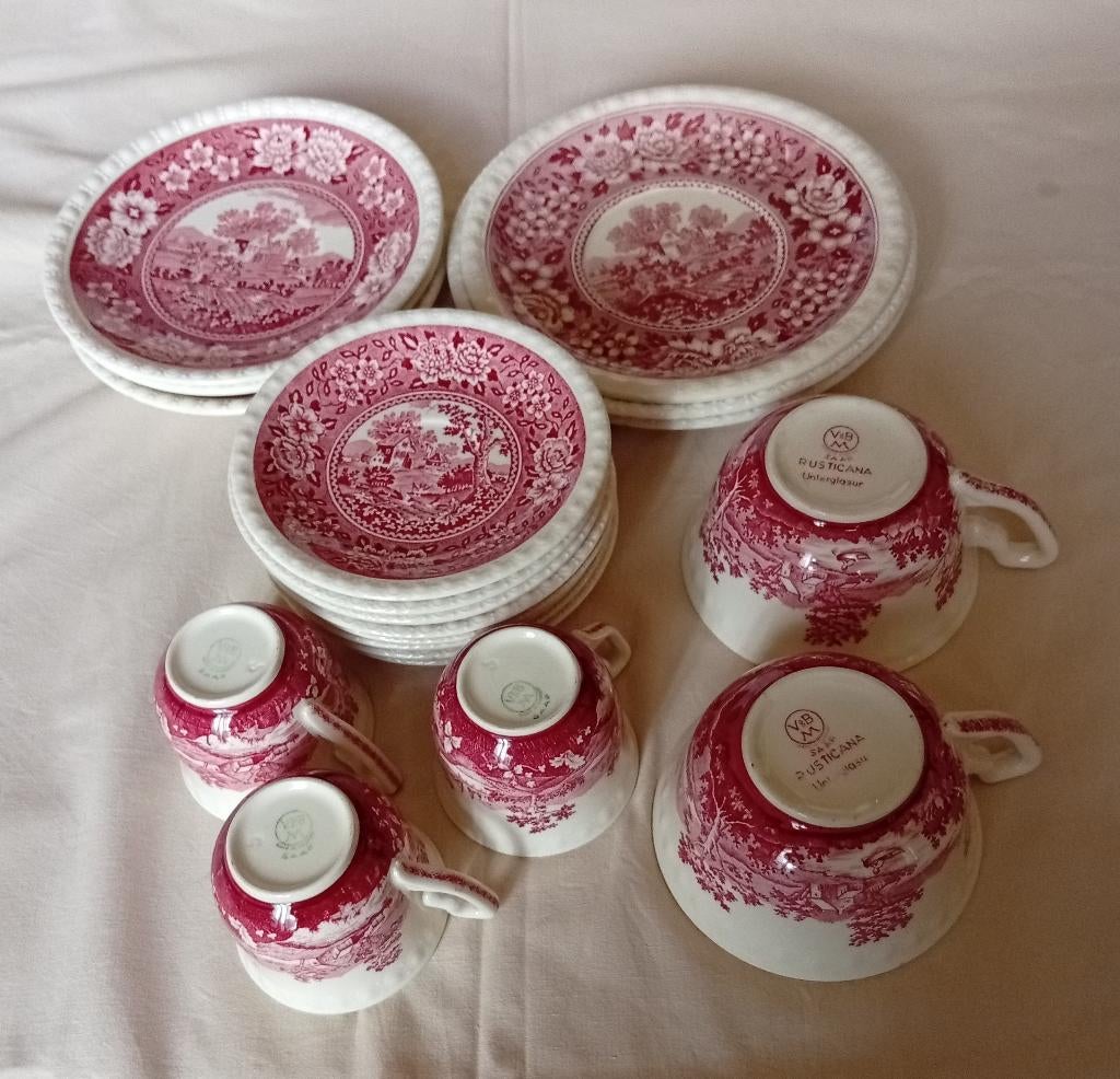 Villeroy & Boch Rusticana rouge, Antiquités & Art, Enlèvement ou Envoi