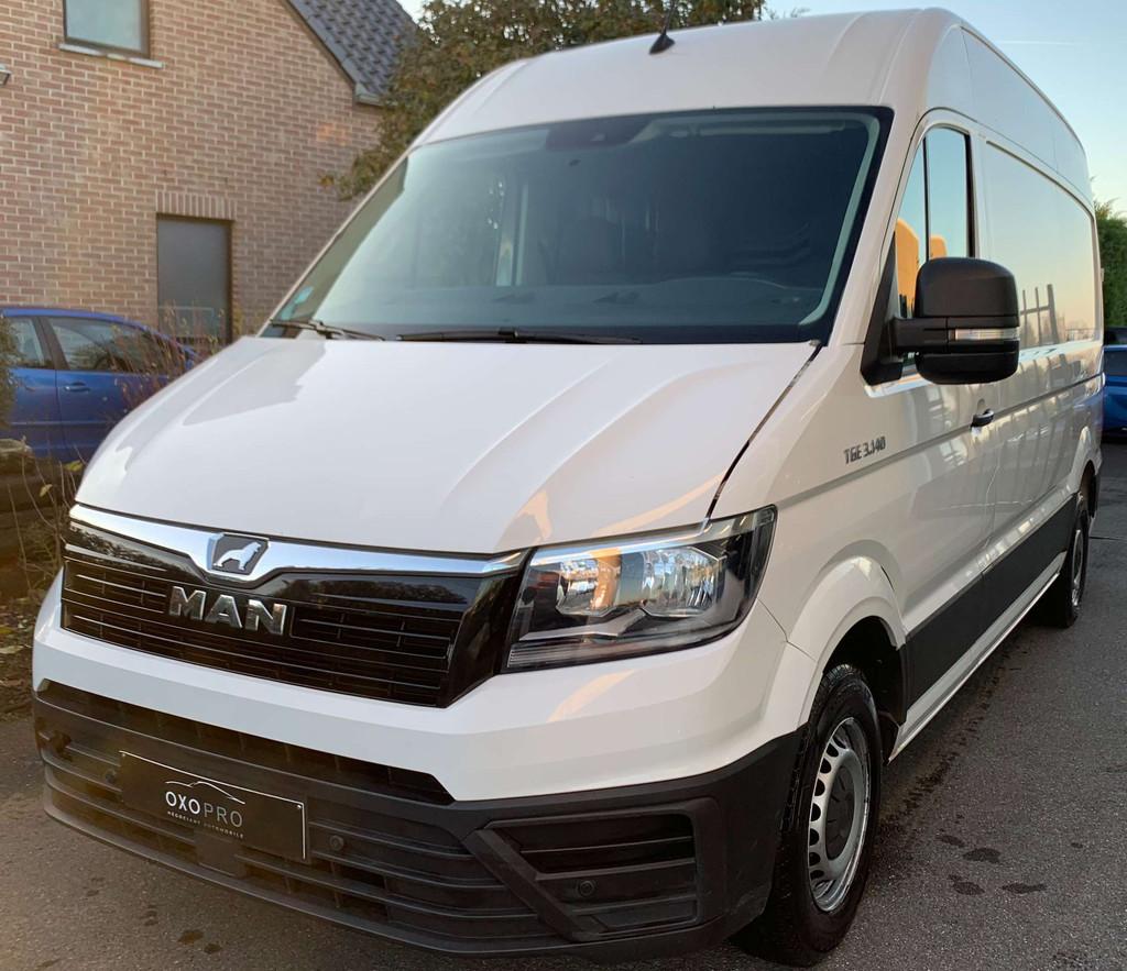 Volkswagen Crafter MAN TGE 3.140/ Airco / 10.736 HTVA / PRIX, Autos, Camionnettes & Utilitaires, Achat, Euro 6, 3 places, 3500 kg